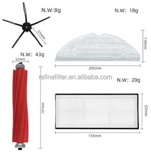Accessoires pour aspirateur robot <span class=keywords><strong>Roborock</strong></span> <span class=keywords><strong>S7</strong></span> : <span class=keywords><strong>brosse</strong></span> <span class=keywords><strong>principale</strong></span>, filtre, <span class=keywords><strong>brosse</strong></span> latérale, serpillière, pièces détachées pour aspirateur robot - Product Image 5