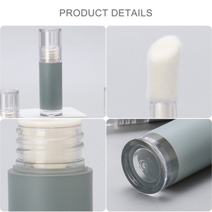 Envase de Lujo Personalizado para Brillo Labial con Tapa de Rosca, Forma Única, Material PETG Reciclable, Tubos de Plástico para Brillo Labial de 5.5ML - Product Image 2