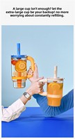 Botol Minum Anak Model Gargantuan Musim Panas 2025 Berkualitas Tinggi, Portabel, Kapasitas Besar, Sedotan, Tali Plastik, Langsung dari Pabrik