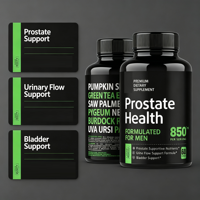 Complément alimentaire pour la santé de la prostate à base de palmier nain en capsules, prix usine 1,12 USD, faible MOQ, approvisionnement en gros, 60 gélules, achat en vrac