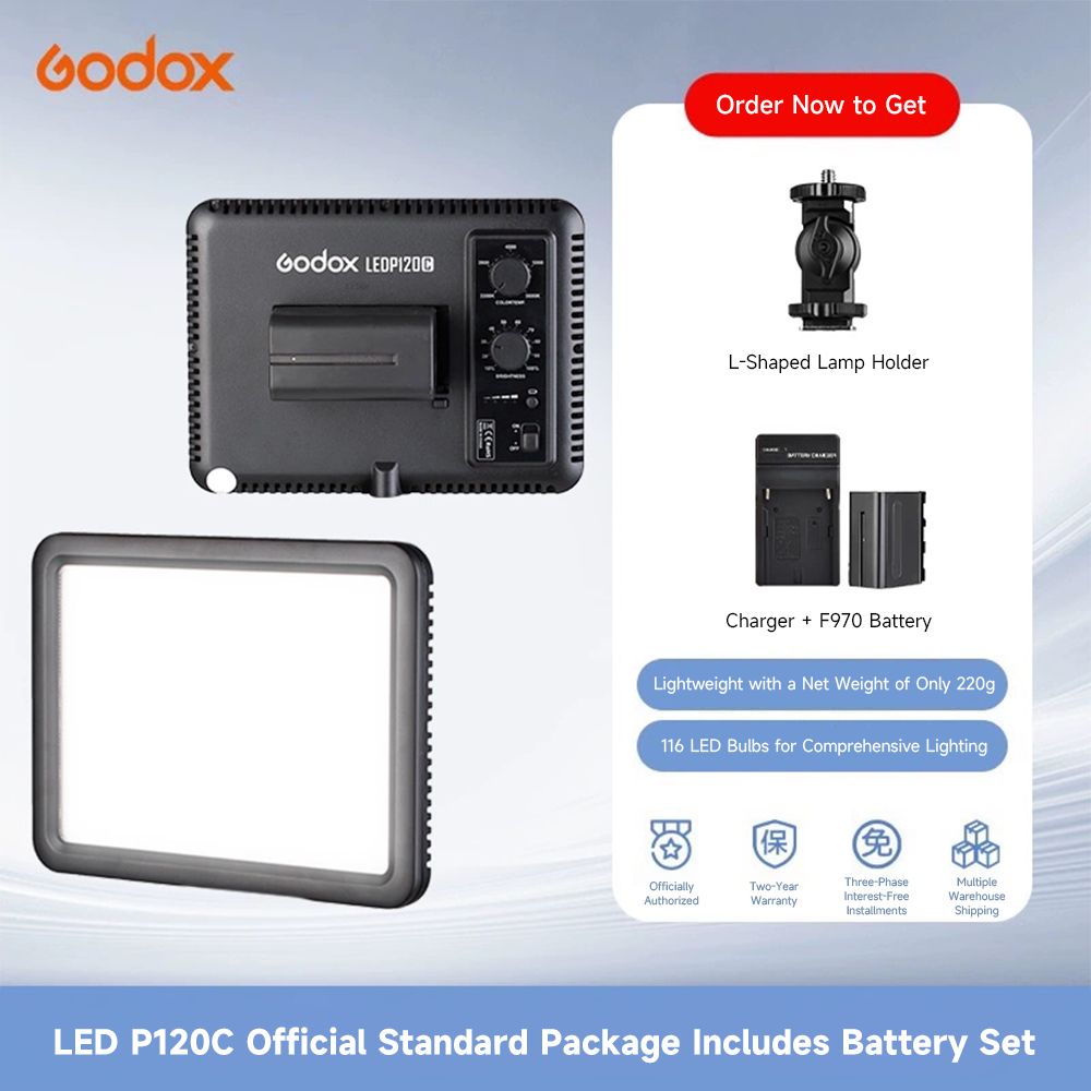 LEDP120C + Cargador + Batería F970