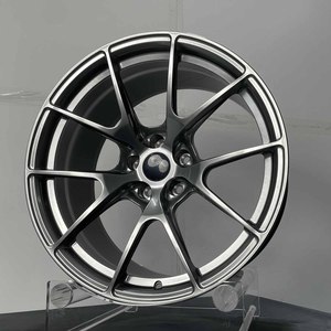 Llantas de Aleación de Aluminio Forjado Ligeras en Negro Mate 5x120 5x112 5x130 de 18, 19 y 20 Pulgadas para BMW M2 F80 <span class=keywords><strong>F90</strong></span> E46 Tesla - Product Image 2