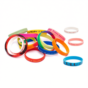 Braccialetti in silicone personalizzati con incisione, braccialetti promozionali colorati per eventi e marketing - Product Image 2