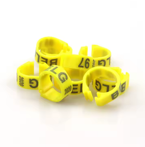 Kleurrijke Open Plastic Clip Duif Vogel Duif <span class=keywords><strong>Pha</strong></span> Ringen Voor Tortelduifjes Duif - Product Image 1