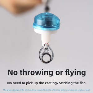 HOWELL Longa Distância Fundição Mar Rod LED Ponta <span class=keywords><strong>Sensor</strong></span> Luz Mudando a cor do Alarme Buzzing Mordida De Plástico Detectando Ferramentas De Pesca - Product Image 3