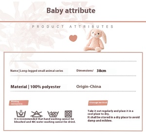 Peluche per animali domestici gambe lunghe piccoli animali modellanti <span class=keywords><strong>cane</strong></span> morso interattivo morbido compagno di grandi dimensioni giocattoli possono essere personalizzati - Product Image 3