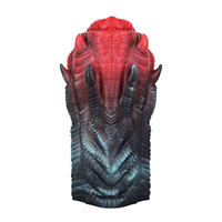 GEEBA Beast Design Masturbateur Masculin Réaliste avec Texture de Langue, Stroker Texturé 3D, Godet de Poche Monstre à Nervures, Jouet Sexuel Créature Fantastique