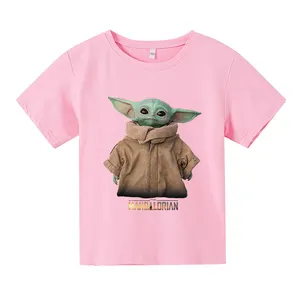 Star The Mandalorian Wars The Child Cute Yoda Cartoon Child T Shirt