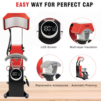 FREESUB Nouveauté Machine d'impression automatique 3 en 1 pour casquettes, presse à chaud pour chapeaux, prix bas à vendre F136