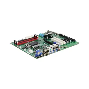 Server komputer automasi industri 4U IPC-610L Motherboard ATX 7-Slot kontrol Rackmount atas 14USB 5PCIe 6COM didukung