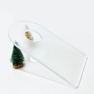 Support de caddie à <span class=keywords><strong>vin</strong></span> acrylique vierge par Sublimation pour cadeaux d'affaires personnalisés - Product Image 2