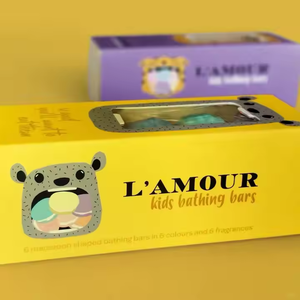 Vente en gros de boîte cadeau macaron à impression numérique boîte d'emballage personnalisée pain saucisse biscuit beignet café pop-corn biscuit magasin alimentaire - Product Image 6