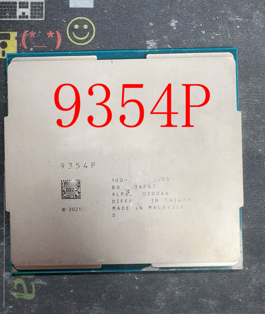 AMDs  9354P 32C 64T Up to 3.8GHz Server CPU Chip for Cloud Virtualization Database Enterprise Data Center