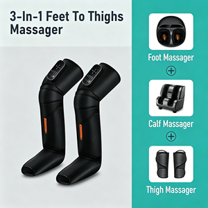 Botas de Presoterapia Inalámbricas, Masajeador de Piernas con Compresión de Aire para Drenaje Linfático, Terapia de Recuperación y Circulación Sanguínea - Product Image 4