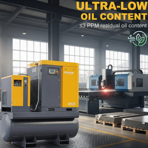 <span class=keywords><strong>Compresor</strong></span> <span class=keywords><strong>de</strong></span> <span class=keywords><strong>Aire</strong></span> <span class=keywords><strong>de</strong></span> Tornillo Todo en Uno para Corte Láser, 20HP 15kW <span class=keywords><strong>500</strong></span> <span class=keywords><strong>Litros</strong></span> 8 Bares, con Secador, 10HP 11kW 16 Bares o 30HP - Product Image 2