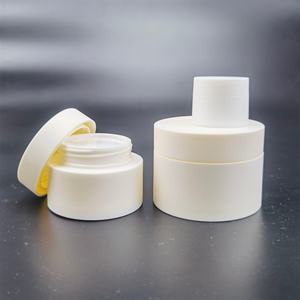 Refillable <b>Makeup</b> Cosmetic <b>Face</b> Cream Jar 5g 10g 15g Customized Logo Printing Plastic Jars - Product Image 2