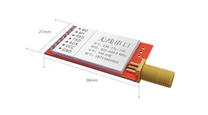 Ebyte E30-433T20D SI4438/63 UART ระยะ 3 กม. 433MHz 20dBm DIP 21*36 มม. CE RoHs FCC LoRa โมดูลส่งสัญญาณไร้สาย RF - Product Image 4