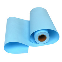 Rollo de papel de dibujo de 20 "CAD de dos lados imprimible de color azul