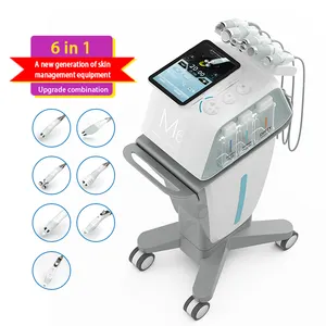 6 In1 H2O2 Small Bubble Water Oxygen Jet Peel Hydro Aqua Peeling Hydra Dermabrasion M6 Microdermabrasion Facial Machine