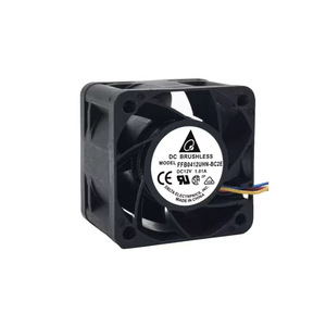 เดลต้า FFB0412UHN-BC2E 12V 1.01A DC พัดลมระบายความร้อนแบบไร้แปรงถ่าน การควบคุมความเร็ว PWM ที่มีการไหลเวียนของอากาศสูง - Product Image 2