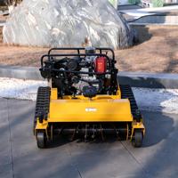 Tondeuse à gazon industrielle autopropulsée télécommandée EPA Euro 5 YARMAX 195F Diesel avec lame rotative de 800 mm 800SPro