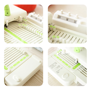 Machine à tricoter à plat pour pulls, à entraînement manuel, pour fils de maille colorés (moyen, fin, moyen, grossier) - Product Image 3