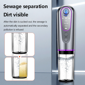 Appareil électrique de soin de la peau à domicile pour l'élimination du sébum et des points noirs du visage et du nez, aspirateur à eau pour le visage et le nez, exfoliant. - Product Image 5