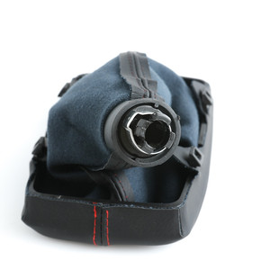 FUXIN - Funda de Piel Sintética para Palanca de Cambios de Coche, 5 y 6 Velocidades, para Audi A4, Sin Perforaciones - Product Image 5