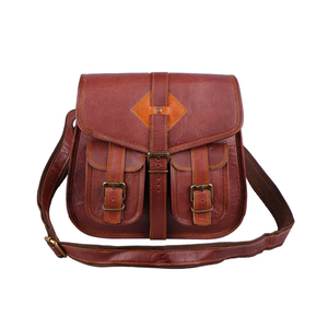 Bolso Bandolera Minimalista, Elegante y Clásico, 100% Cuero Genuino, Ligero, Cómodo, Suave, Diseño Elegante con Cadenas para Mujer - Product Image 5