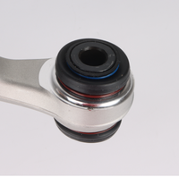 Bras de suspension supérieur arrière gauche incurvé en alliage d'aluminium forgé argenté de haute qualité, neuf, référence OE 33326870535 pour G30 G38 G12 G15