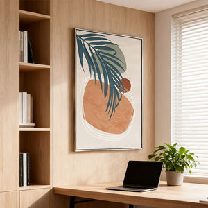 Nordic קיר קישוט ציור ציור בד מודרני פוסטר צמח קו אמנות ציור ציור קיר אמנות מודפס - Product Image 1