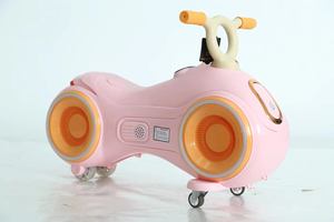 全新款音乐灯光婴儿摇摆车塑料儿童电动滑行车儿童驾驶玩具车 - Product Image 5