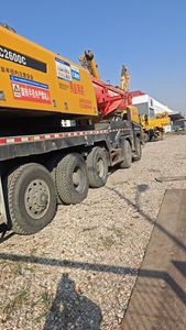 Grue sur camion hydraulique Sany 160 tonnes, modèle 2023, hauteur de levage 60m, d'occasion, faible usure, performances exceptionnelles, moteur, boîte de vitesses, engrenages - Product Image 5