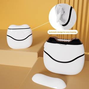 Coupe-ongles électrique multifonctionnel en acier inoxydable avec fonction de coupe automatique à une touche, anti-éclaboussures et polisseuse à ongles - Product Image 2