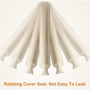 Botol Air Panas Panjang Multifungsi dengan Penutup Super Lembut Termoterapi 2L Karet Alami Murni - Product Image 5