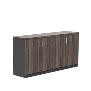 Armoire de classement en bois robuste avec poignée en aluminium pour espace de bureau - Product Image 1