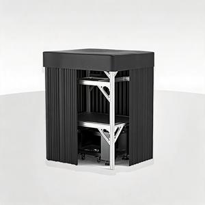 LBTEK SCW1512-HPR Cortina de Protección contra la Luz, Plataforma Óptica, Cámara Oscura, Marco para Instrumentos, Perfil de Aluminio, Recinto de Laboratorio - Product Image 1