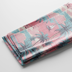 Tissu jersey imprimé en mélange de bambou et de nylon pour vêtements de performance, 220 GSM, forte extensibilité, vente en gros par rouleau - Product Image 5