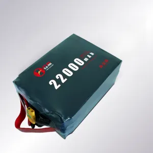 53.2V 22000mAh 22Ah14S हाई रेट 25C बैटरी ली-पो ड्रोन के लिए HD UAV पावर का निर्माण करती है UAV बैटरी फिक्स्ड-विंड Vtol मल्टीरोटर