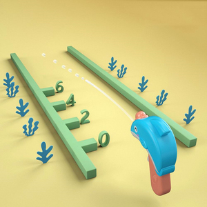 Fiesta en la playa Niños Niñas Favores <span class=keywords><strong>Barato</strong></span> Divertido Lindo Mini Animal de dibujos animados Squirt Pistola de tiro de agua Juguete de plástico Pistola de agua - Product Image 5