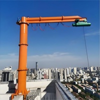 Palans électriques à câble 2T avec moteur à roulement, flèche rotative à 270 degrés, hauteur de levage 6,28 m, autres modèles, Shandong