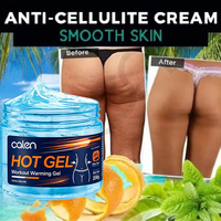 Crème raffermissante pour le corps Oalen Natural Hot Gel, anti-cellulite, pour le ventre, la taille, les cuisses et les hanches, gel amincissant pour le corps