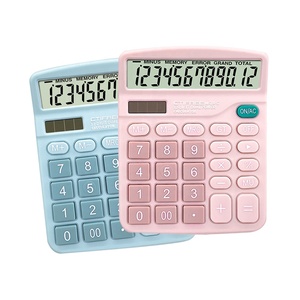 Calculadora de contabilidad financiera de escritorio de 12 dígitos Funcional estándar con <span class=keywords><strong>impuestos</strong></span> Precio al por mayor Hecho de plástico - Product Image 5