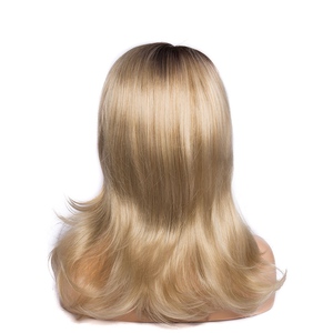 Ad alta Temperatura sintetica premium wig27/613 # colore di evidenziazione parrucca sintetica anteriore del merletto parrucca di capelli In Fibra Sintetica per cosplay - Product Image 4