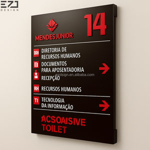 Custom Acryl Indication Signage Hospital Wayfinding Directional Guidance Hotel Indication Sign - Product Image 1