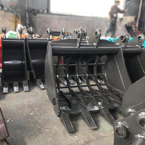 Trung Quốc Nhà sản xuất tùy biến đa nghiêng rotator sàng lọc màn hình xô nhiệm vụ nặng nề sàng <span class=keywords><strong>Skeleton</strong></span> xô cho máy xúc - Product Image 3