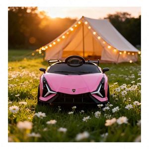 Voiture électrique pour enfants à batterie, en plastique, 4 roues, avec une forte adhérence des roues, une stabilité améliorée, une conduite plus sûre - Product Image 2