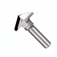 Foret en V professionnel ANGHUA PCD diamanté, queue de 12,7 mm, pour solutions de perçage CNC industrielles, outil de menuiserie pour meubles