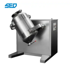 Misturador de pó pequeno para alimentação de café, máquina de mistura de pó