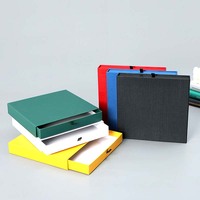 Emballage de boîte en papier rigide de luxe avec logo personnalisé ensembles de portefeuilles vides pour hommes boîte-cadeau portefeuille